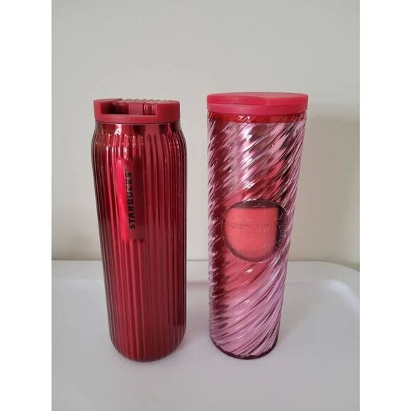 Starbucks 2023 Xmas Holiday Tumblers NEW - Picture 1 of 9